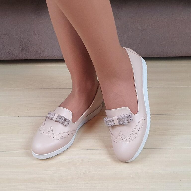 balerini bej piele usori oxford332