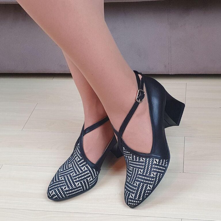 pantofi piele negri bareta cecilia34
