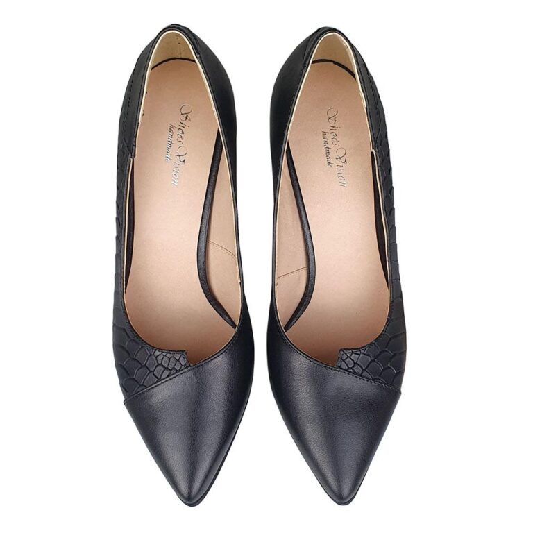 pantofi stiletto negri sarpe3