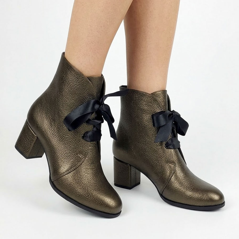 botine-bronz-din-piele-naturala-cu-toc-mic-si-fundita23 botine bronz din piele cu toc mic SV418 - imagine 1